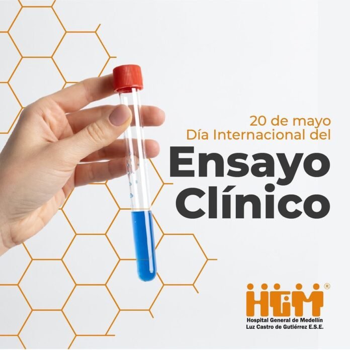 El Día Internacional del Ensayo Clínico se conmemora en el mundo el 20 de mayo. El Hospital General de Medellín es referente de investigación en salud en nuestra ciudad y el país. • Imagen: HGM.