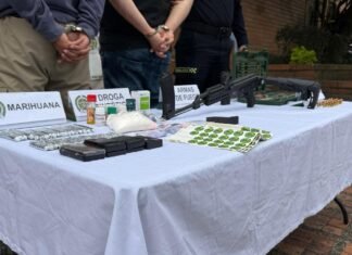 Golpe a ‘La Terraza’ con dos capturas y la incautación de fusil modificado al nororiente de Medellín