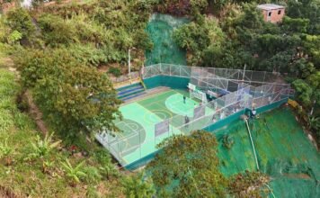 Más de 20.000 habitantes de Medellín se benefician con la renovación de la cancha polideportiva El Pozo